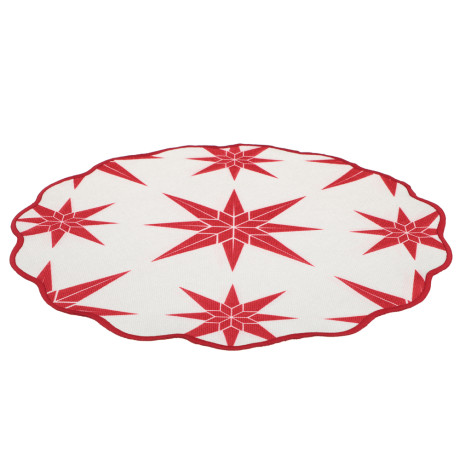 PROVANCE Щелкунчик Салфетки сервировочные, 2шт в комплекте, 38см, 100% полиэстер, 2 дизайна