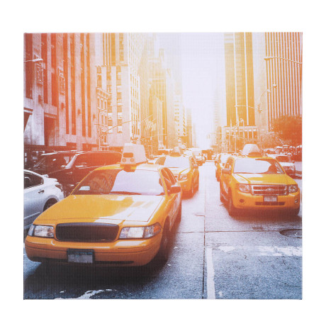Картина "Такси", 30х30 см