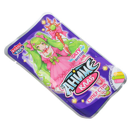 Мягкая карамель с татуировкой "Аниме Клаб. Супер Стик" 5гр
