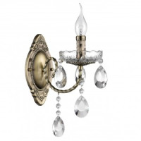 LUMION 8190/1W CLASSI LN25 античная бронза, мет./хрусталь Бра E14 40W 220V LINN