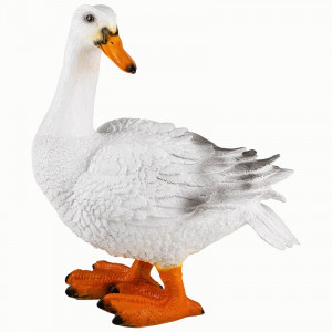 Фигурка садовая "Гусь белый" h=45см 169428 Park