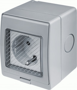 Navigator умная Розетка WiFi 3840Вт 16A земл IP55 NSH-ST-03 93230