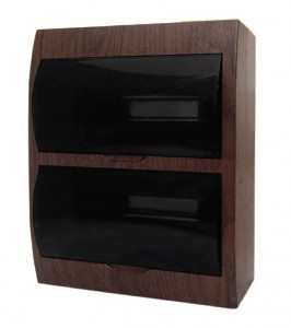 EKF PROxima бокс (корпус) пластик ЩРН-П-24 модулей навесной ДУБ (темное дерево) IP41