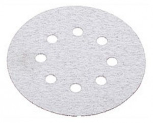 Круг шлифовальный URAGAN "Универсальный с покрытием стеарата цинка" на липучке, 6 отверстий, P180, 1