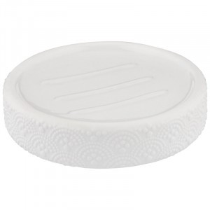 Мыльница для ванной комнаты Istanbul,керамика,8*8*11,5см,106615/ Leonord