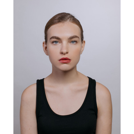 ЮНИLOOK Набор кистей для макияжа 7шт професс., дерево, синтетич.нейлон, 15см, черный, 26905-26