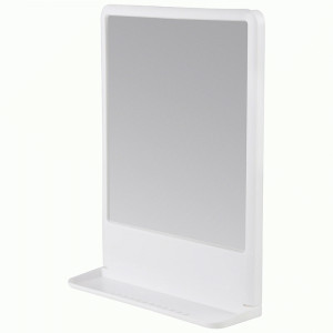 Полка для ванной 39,10*29,70*9,20см ВК Tokyo, пластик, снежно-белый 107669 BEROSSI