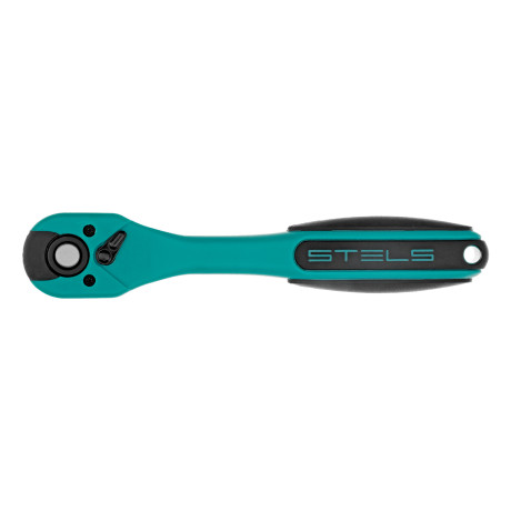 Ключ-трещотка 1/4", CrV, 72 зуба, с быстрым сбросом Stels