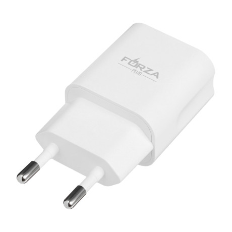 FORZA Комплект СЗУ 10Вт + кабель Type-c 110-240 В, 50-60 гц, 10 Вт, кабель 2 А, пластик