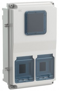 IEK KREPTA 3 корпус (бокс) пластик. ЩУРн-П 3/10 мод. 260х426х131мм, ABS, IP66 KR3-KP33-N-10-66