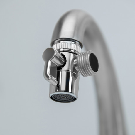 Дивертор - переходник смесителя для подключения душевого гарнитура