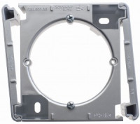 Systeme Electric GLOSSA кор.-переходник ОУ 1 мест. алюм. GSL000300 (2!)