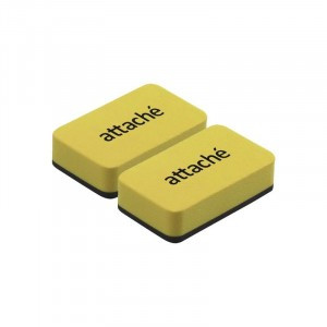 Губка-стиратель для маркерных досок Attache Economy 7x4x1.8cм, 2шт/уп 881290