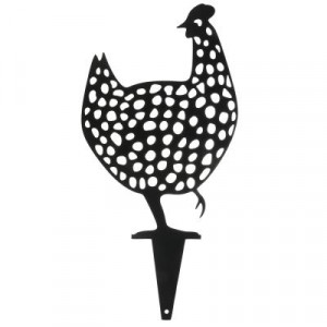 Фигура садовая Курицы 50см, металл, 3 вида