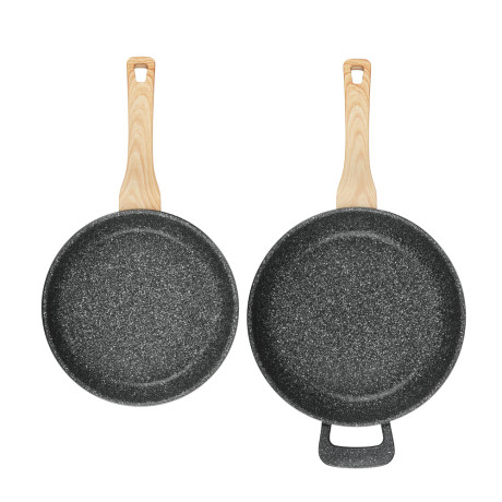 SATOSHI Брунико Наб.пос.10пр,а/пр.покр.:кастр+крышк.2,4 л; 4,3л; 6,4л ;ковш+крышк.1.4л;сков 24см;сот