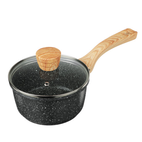 SATOSHI Брунико Наб.пос.10пр,а/пр.покр.:кастр+крышк.2,4 л; 4,3л; 6,4л ;ковш+крышк.1.4л;сков 24см;сот