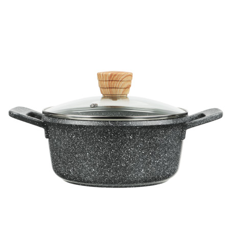 SATOSHI Брунико Наб.пос.10пр,а/пр.покр.:кастр+крышк.2,4 л; 4,3л; 6,4л ;ковш+крышк.1.4л;сков 24см;сот