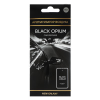 NEW GALAXY Ароматизатор бумажный Perfume, аромат Black Opium