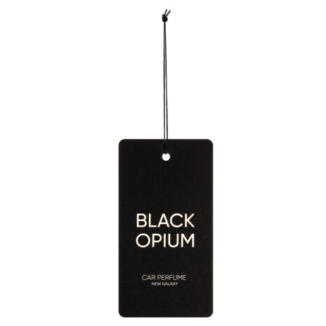 NEW GALAXY Ароматизатор бумажный Perfume, аромат Black Opium