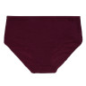 GALANTE Трусы женские макси с декором, р.48, 95%хлопок, 5%спандекс, бордовый, НБ25-15