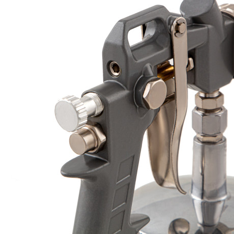 Набор пневмоинструмента, 5 предметов, быстросъемное соединение, краскораспылитель с нижним бачком Matrix