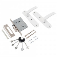 Рязань ЗВ 9-8/13 белый 76803 (76818) Замок врезной с/руч (9)