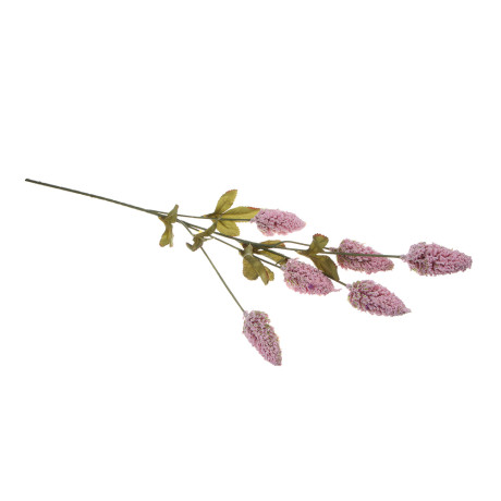 LADECOR Ветка декоративная, сухоцвет, 70 см, пластик, ткань, проволока, 5 цветов