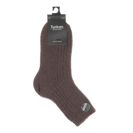 Носки женские "шерсть ламы" тм TURKAN, р.35-40, цвета в ассортименте, #HB867