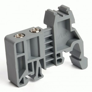 Stekker стопор концевой на DIN рейку для ЗНИ, серый LD559 39991