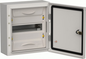 IEK TITAN 5 щит (корпус) метал. ЩРн-12 (335х310х140) IP54 навесной серый TI5-50-N-012-54-7035