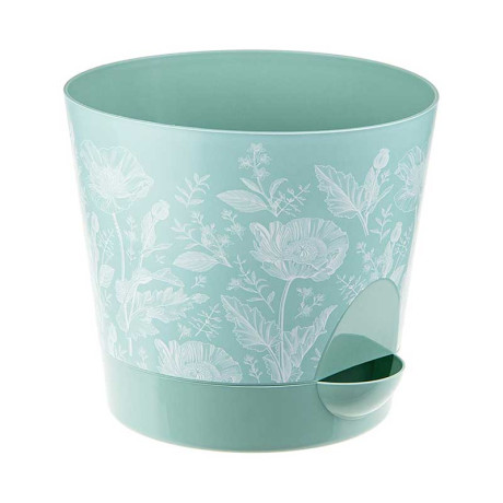 Кашпо НИКА 1,6л D150мм с прикорн.пол МакиМ3077(24)