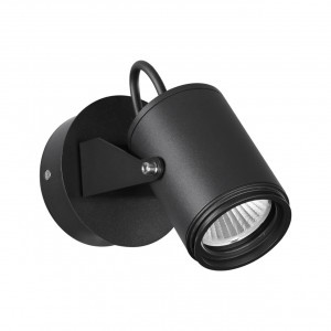 ODEON LIGHT 6647/10WL NATURE ODL24 черн/мет Бра IP54 LED 10W 4000K AC85-265V STIMA