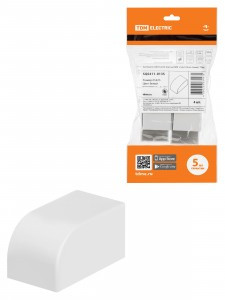 TDM Заглушка кабельной трассы КМЗ 25х25 (4 шт./комп.) (25!) SQ0411-0135