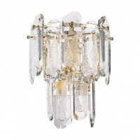 ODEON LIGHT 5069/2W HALL ODL24 503 зол./прозр./мет/хрусталь Бра E14 2x40W BULLON 80