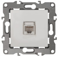 ЭРА 12 мех. роз. комп. СУ 1 мест. RJ45 Бел. автоклеммы 12-3107-01 1025