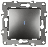 ЭРА 12 мех. выкл. СУ 1 кл. 10А инд. графит, автоклеммы 12-1102-12 2777