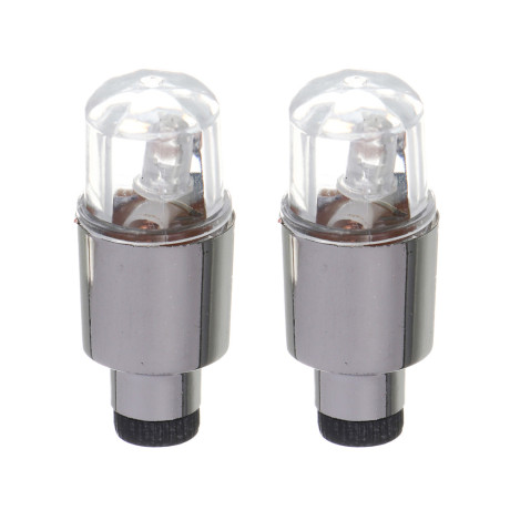 РОКОТ Набор 2шт колпачков на ниппель светящихся при движении, красный, арт.1