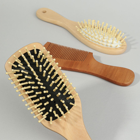 ЮНИLOOK Расческа-гребень Эко, дерево, 17,8х5,2см