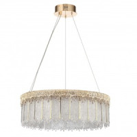 ODEON LIGHT 5091/80L L-VISION ODL25 563 зол./стекло Люстра LED 80W 3700K 6796lm CLEO