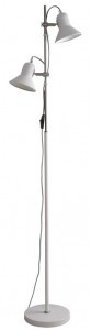 Camelion LOFT KD-432F C01 Rome св-к напольный торшер 2x40W E27 h=153 см, металл/белый