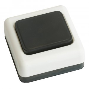 Feron Выключатель-кнопка для проводного звонка (А1-0 4-001) черно-белый DB-104 51664