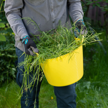 Ведро гибкое сверхпрочное, 14 л, желтое, Сибртех