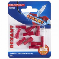 REXANT клемма плоская полностью изолированная гнездо - 5.6мм 0.5-1.5мм  (10!),  06-0392-A