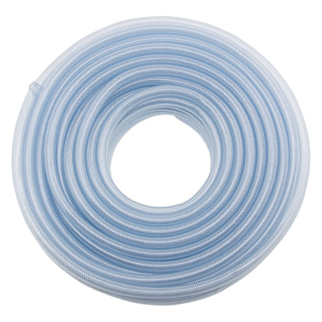 Шланг поливочный прозрачный армированный 3-х слойный, 1/2", 50 м Palisad