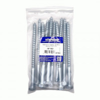 Шуруп ш/гр &quot;глухарь&quot; 10*160мм оцинк в пакете (10 шт) 1/10 НАКРЕПКО 207552