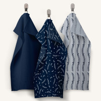 PROVANCE Нордик Комплект кухонных полотенец 3шт, 35х60см, 100% хлопок