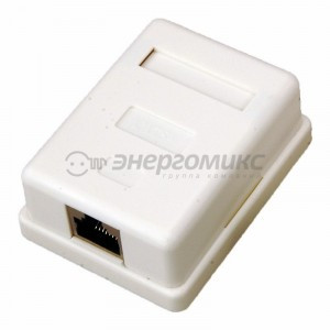 Компьютерная розетка -1 RJ-45  CAT5e (экран)  REXANT, 03-0122