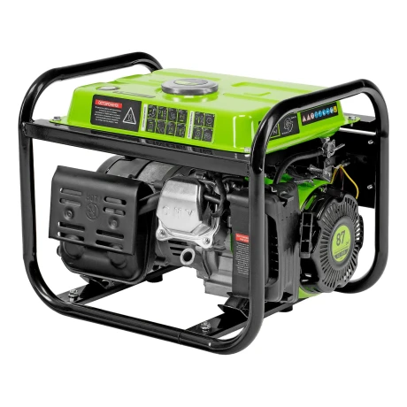 Генератор бензиновый БС-1200, 1 кВт, 230 В, четырехтактный, 5.5 л, ручной стартер Сибртех