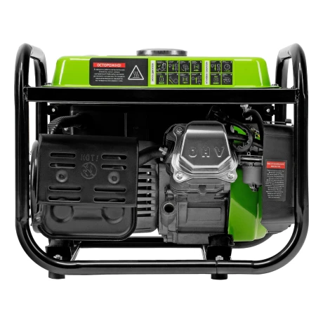 Генератор бензиновый БС-1200, 1 кВт, 230 В, четырехтактный, 5.5 л, ручной стартер Сибртех