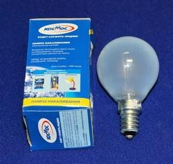 "Космос P45 E14 40W шар матовая